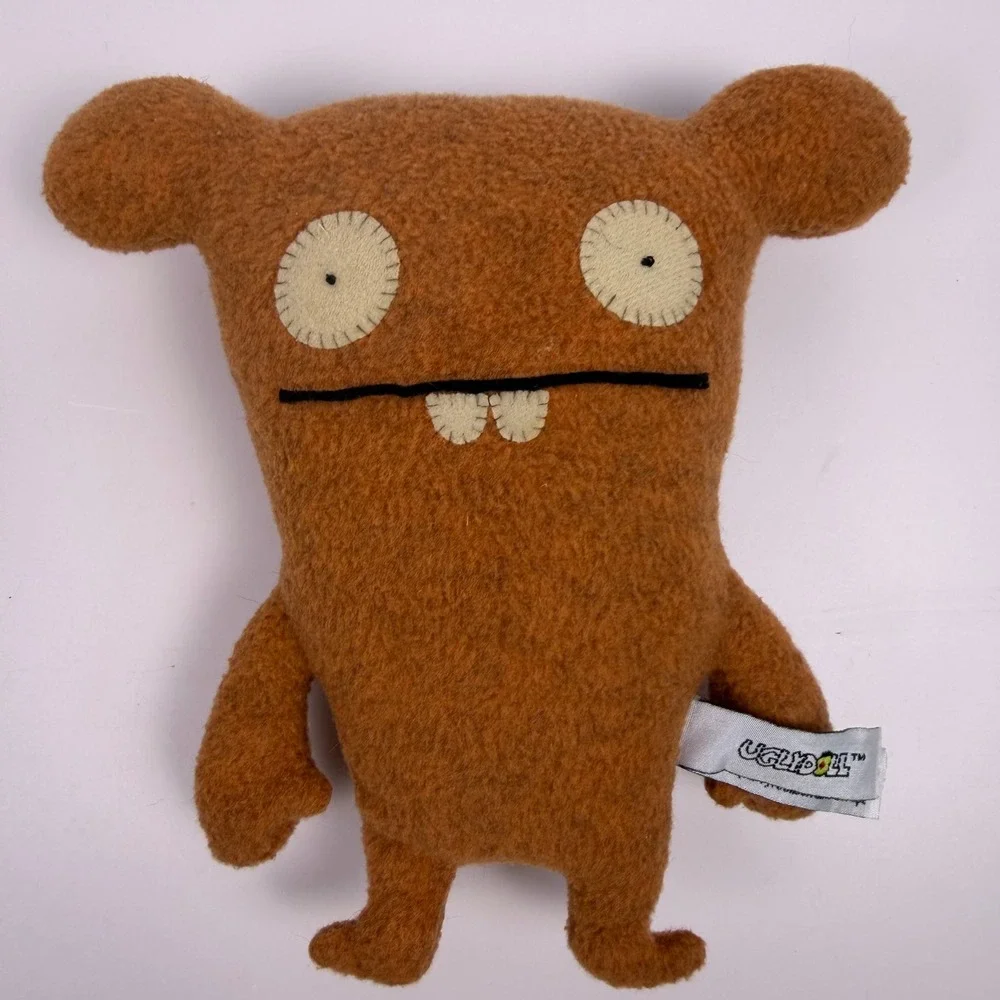 Uglydoll Ox Vintage 2005 Plush Kids Designer Toy Brown Polyester